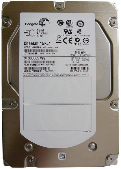 Seagate Cheetah 15K.7 ST3300657SS 300GB 15000RPM SAS 6Gb/s 3.5″ HDD