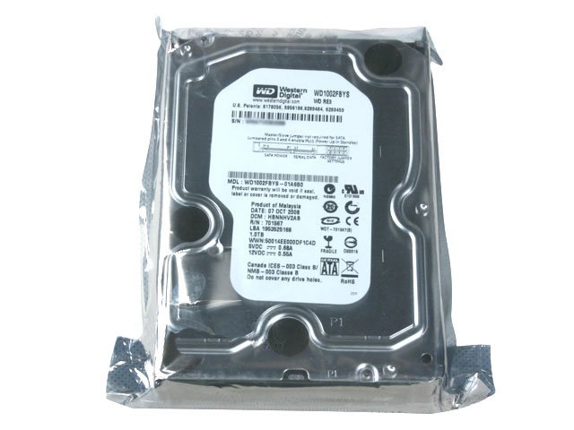WD Re3 WD1002FBYS 1TB 7200RPM SATA 3Gb/s 3.5″ Internal HDD