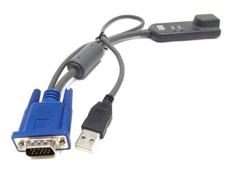 HP 410532-001 USB Virtual Media Interface Adapter Video/USB extender