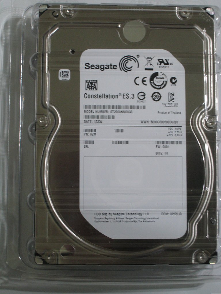 Seagate Constellation ES3 ST2000NM0033 2TB 7200RPM SATA 6Gb/s 3.5″ HDD