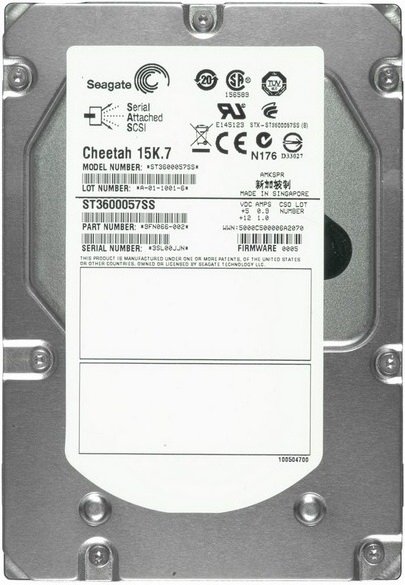 Seagate Cheetah 9FN066-009 600GB 15K RPM SAS 6Gb/s 3.5″ Internal HDD