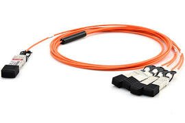 Cisco QSFP-4X10G-AOC3M= 40GBASE Act Opt QSFP to 4SFP 3M active optical breakout Cable.