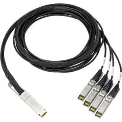 HPE 845418-B21 100Gb QSFP28 to 4x25Gb SFP28 5m DA Copper Cable