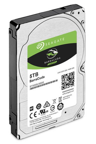 Seagate ST5000LM000 Barracuda 5tb 5.4K sata-6gbps 2.5″ Hdd