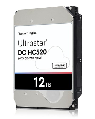 WD ultrastar dc hc520 12tb 7.2k sas-12gbps 4kn 3.5″ hdd – HUH721212AL4205