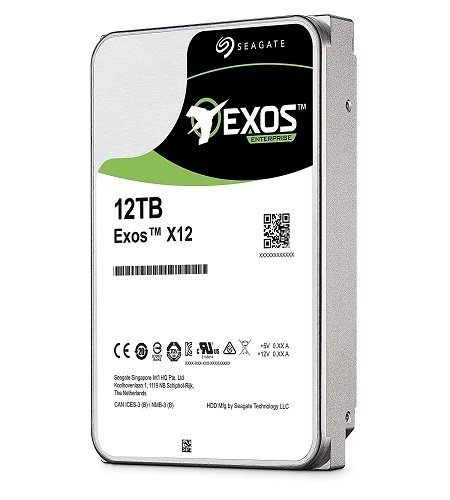 Seagate ST12000NM0007 Exos X12 12tb 7.2k sata-6gbps 512e 3.5″ hdd