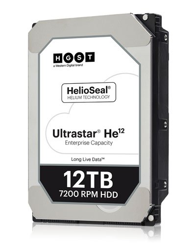 WD 0F29535 ultrastar he12 12tb 7.2K sas-12gbps 3.5″ hdd B/N Dell Oem