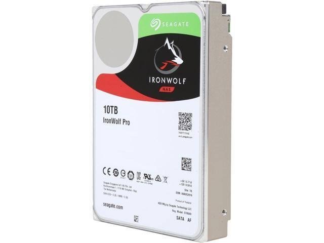Seagate Ironwolf Pro ST10000NE0008 10TB 7.2K RPM Sata-6Gbps 3.5″ HDD