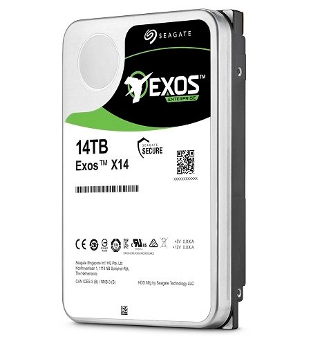 Seagate ST14000NM0168 Exos X14 14tb 7.2K sas-12gbps 512e 3.5″ Hdd