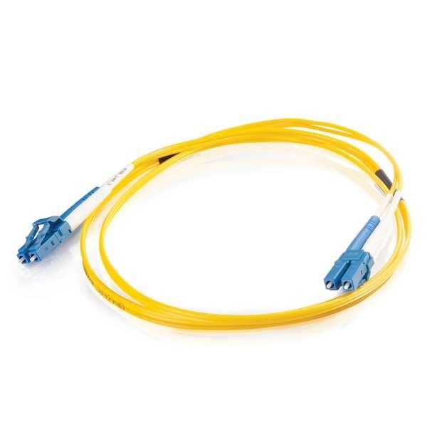 Cables to GO 26264 2m LC-LC 9/125 Duplex Single Mode OS2 Fiber Cable – Yellow