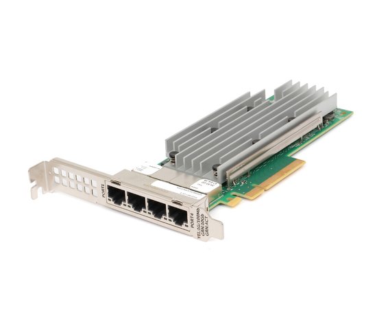 Dell 33M0K Qlogic QL41164 Quad-Port Base-T RJ45 PCIe 3.0×8 Adapter FH