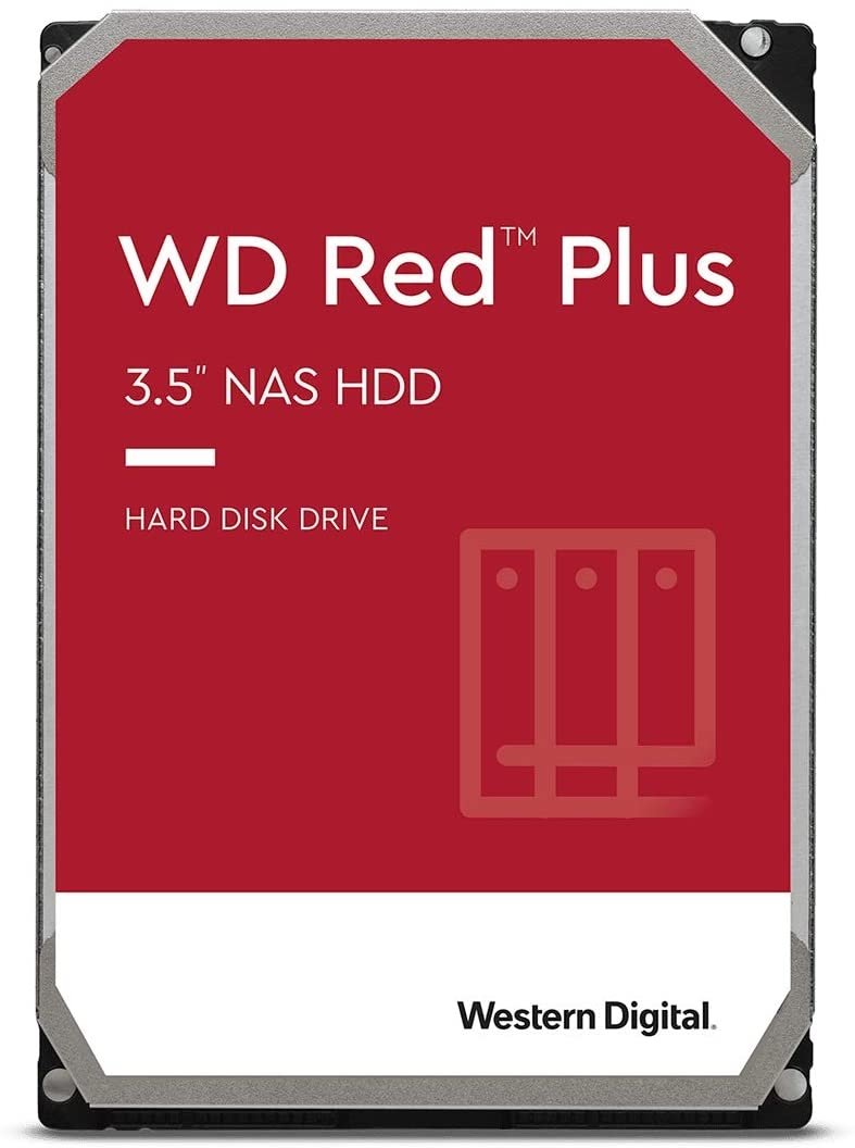 WD Red plus WD120EFBX 12TB 7200RPM SATA 6.0Gbps 256MB Cache 3.5″ HDD