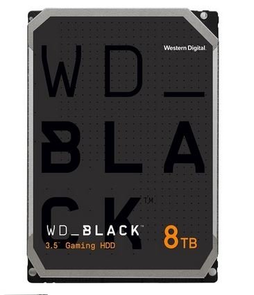 WD Black WD8002FZWX 8TB 7200RPM SATA 6.0Gbps 128MB Cache 3.5″ HDD