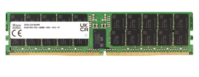 Hynix HMCG94AGBRA182N 64GB DDR5-5600 PC5-44800 CL46 ECC Reg Memory Module New