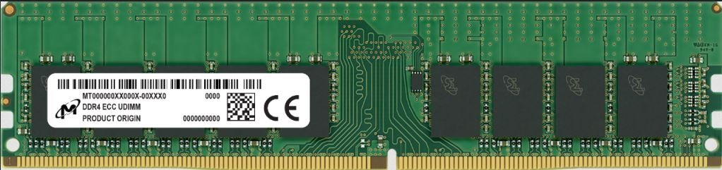 Micron MTA18ASF4G72AZ-2G6B1R 32GB PC4-21300 Ddr4-2666Mhz Ecc Udimm