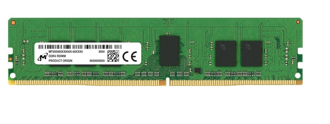 Micron MTA9ASF1G72PZ-2G9R 8gb DDR4 2933mhz Single-rank Registered Memory