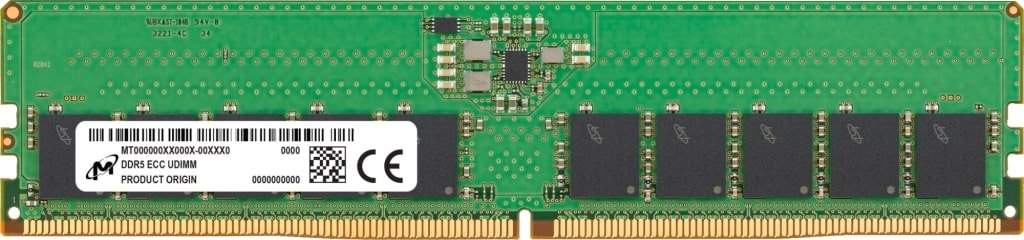 Supermicro MEM-DR516L-CL01-EU48 16GB PC5-38400 DDR5-4800MHz 1Rx8 Ecc Memory New