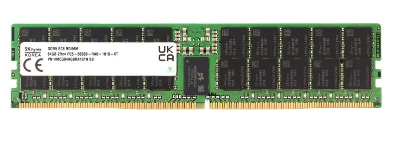 Hynix HMCG94AGBRA181N 64gb PC5-44800 Ddr5-5600b-R Memory