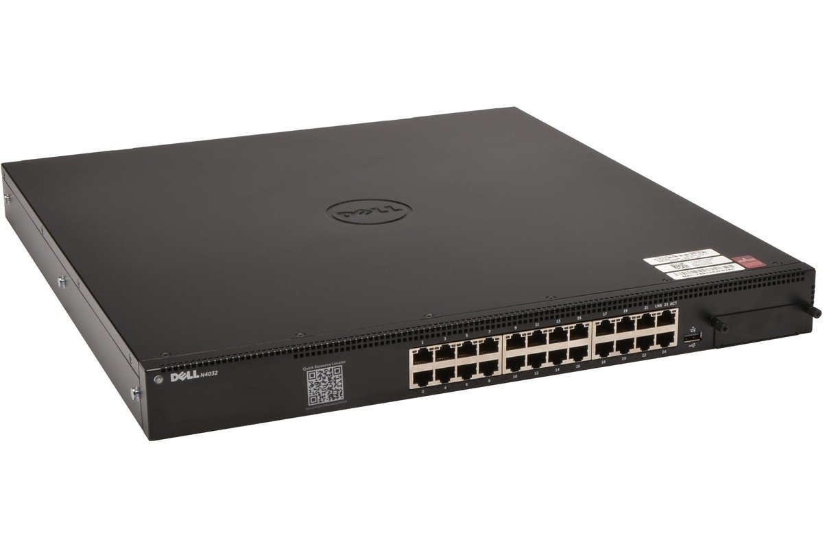 Dell 4G4FG Networking N4032 Switch 24 Ports L3 Managed Stackable.
