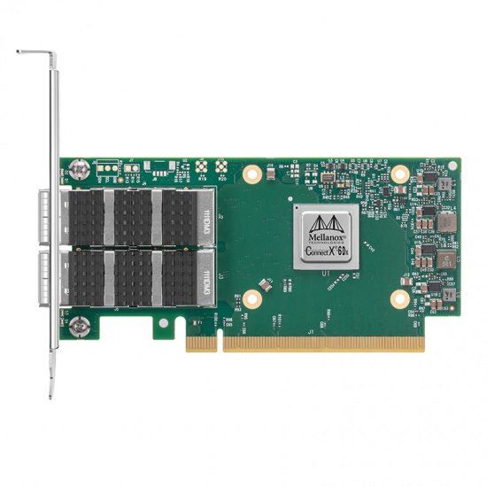 Dell 540-BCXO Mellanox CX623106A ConnectX-6 Dx EN 100 Gigabit Ethernet Card FH Ref
