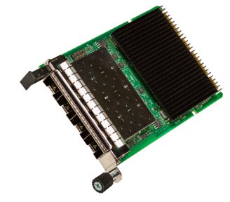 Dell 540-BDDT Intel E810-XXVDA4 Quad Port 10/25GbE SFP28 Adapter For OCP 3.0