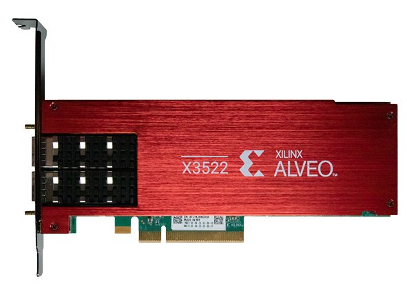 Xilinx A-X3522-P08G-PQ-G Alveo X3522 low-latency Network Adapter CPU Trading (FPGA-ready)