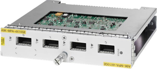 Cisco A9K-MPA-4X10GE 4Port 10-Gigabit EN Modular Port Expansion Module New