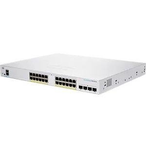 CISCO CBS250-24FP-4G CBS250 24x PoE+ (370W) GE + 4x SFP