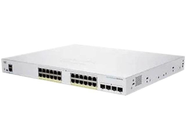 Cisco CBS250-24PP-4G Business 250 Series Switch Smart 24 port GE Partial PoE 4x SFP