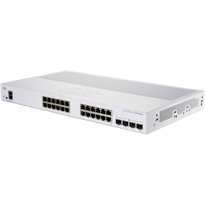 Cisco – CBS350-24T-4G 24-ports manged L2/L3 gigabit ethernet switch
