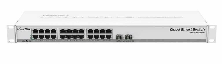 MIKROTIK CSS326-24G-2S+RM With SwitchOS, Rackmount Case