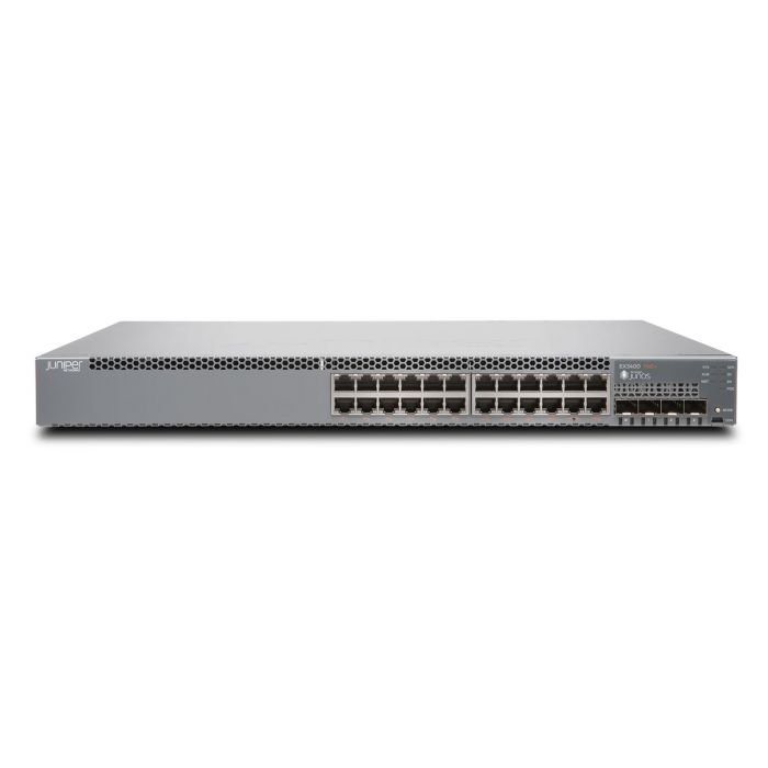 JUNIPER NETWORKS EX3400-24P Switch 24 Ports L3 Managed Stackable