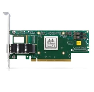 Dell GF90C Mellanox ConnectX-6 Single Port HDR100 QSFP56 Infiniband Adapter, PCIe Low Profile