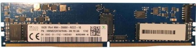 Hynix HMN82GR7AFR4N-VK 16GB PC4-21300 Ddr4-2666Mhz 1RX4 Ecc