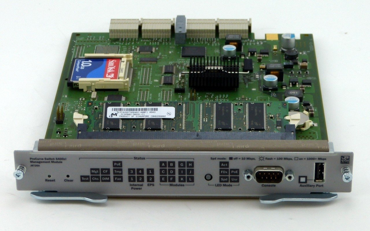 HPE J8726A 5400ZL Procurve Switch 5400zl Management Module