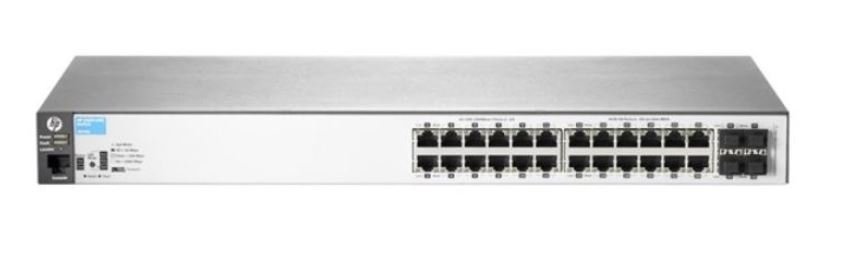 HPE J9776A#ABA Aruba 2530-24G Managed Switch 24 Port Gigabit + 4PT GE SFP