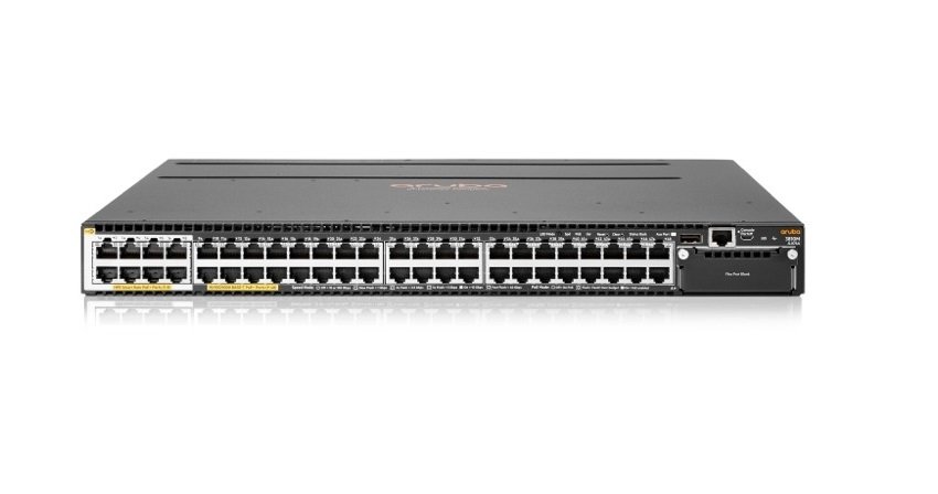 HPE JL076A Aruba 3810M 40G 8 Smart Rate PoE+ 1-slot Switch NEW