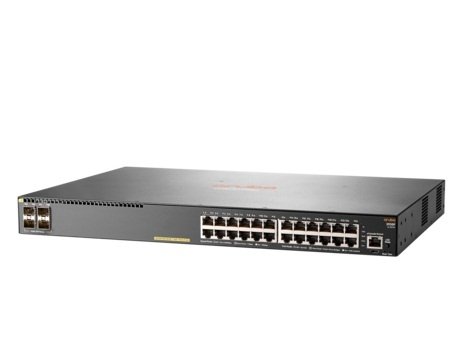 HPE Aruba JL261A 2930F 24G PoE+ 4SFP Switch Ref