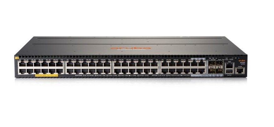 HPE Aruba JL558A#ABA 2930F 48G PoE+ 4SFP+ 740W Switch