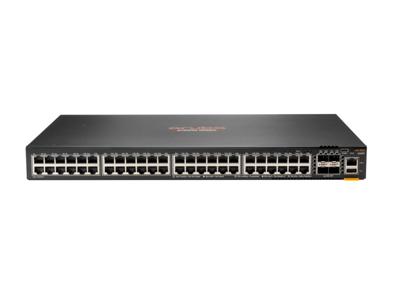 HPE JL667A Aruba 6300F 48-port 1GbE and 4-port SFP56 Switch