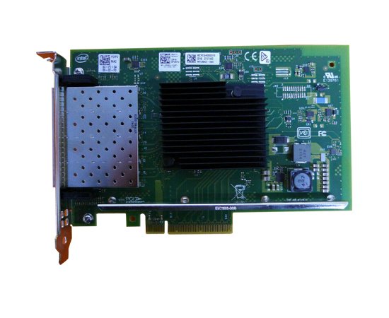 Dell PGRFV Intel X710-DA4 Quad Port 10GB SFP+ NIC Ref
