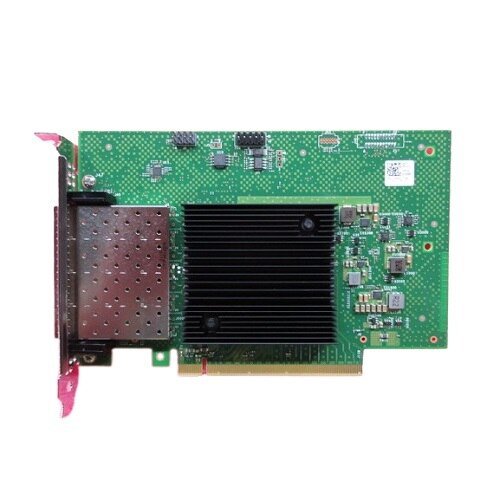 Dell R4WXH Intel E810 Quad Port 10/25GbE SFP28 PCIe Full Height Adapter