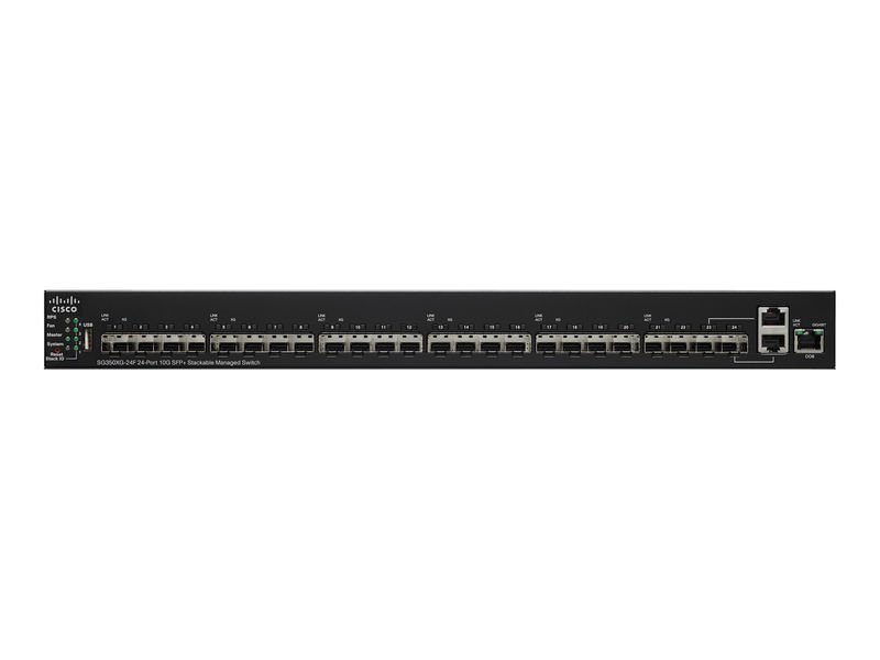 Cisco SG350XG-24F-K9 24 Port 10 Gigabit Ethernet Managed Switch