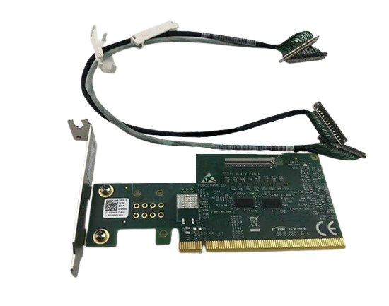 Dell TFM86 Mellanox PCIe Auxiliary card and cable