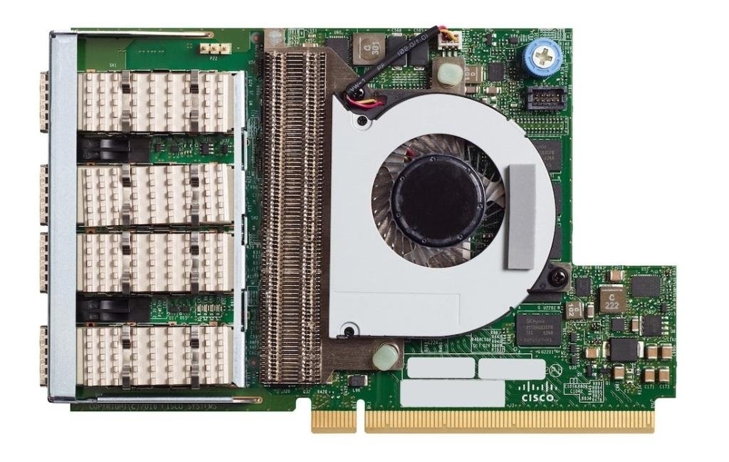 Cisco UCSC-MLOM-C25Q-04 25Gigabit Ethernet Card – PCI Express 3.0 x16 – 4 Port