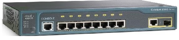 Cisco WS-C2960-8TC-L Catalyst Managed Switch 8 Ethernet Ports