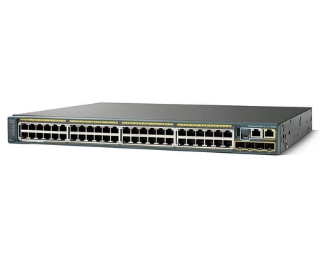 Cisco WS-C2960X-48FPD-L Cat2960-X 48port GigE PoE 2 x10G SFP+ LAN Base