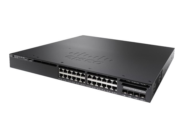 Cisco Catalyst WS-C3650-24PD-E Managed L3 Switch 24PoE+ Ports