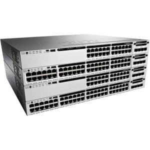 Cisco WS-C3850-24XU-E Cat 3850 Switch – 24 Port GE UPOE MGIG IP services