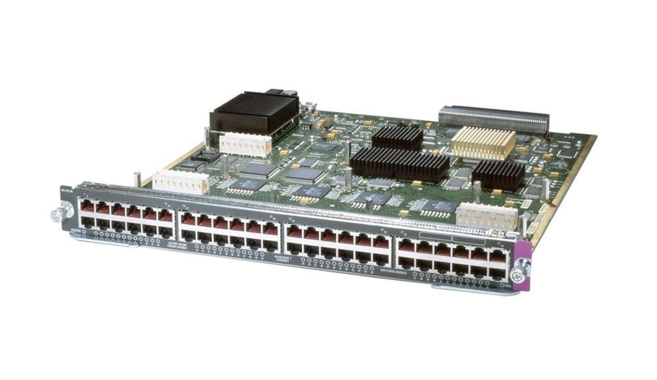 Cisco WS-X6148E-GE-45AT Classic Interface Expansion Module 48 Ports